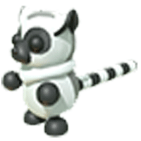 Neon Ring-tailed Lemur  - Rare from Jungle Update 2023 (Robux)